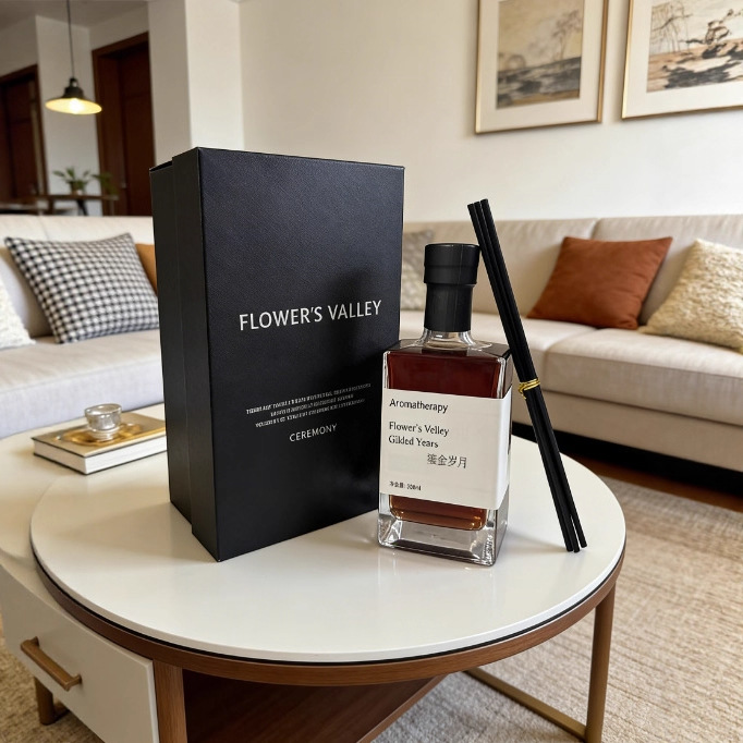 500ml Red Wine Scented Art Gift Box | Long-Lasting Bedroom Fragrance Ornament | Factory Direct Aroma