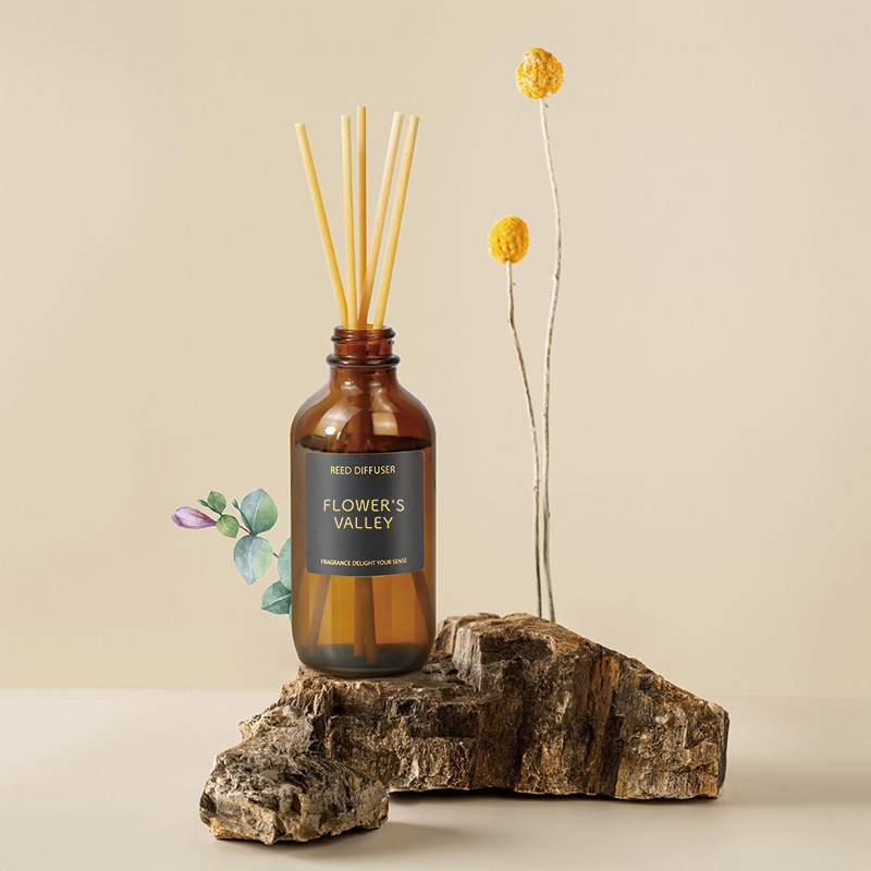 Japanese-style minimalist flameless diffuser | 100ml long-lasting air freshener | cross-border bestseller