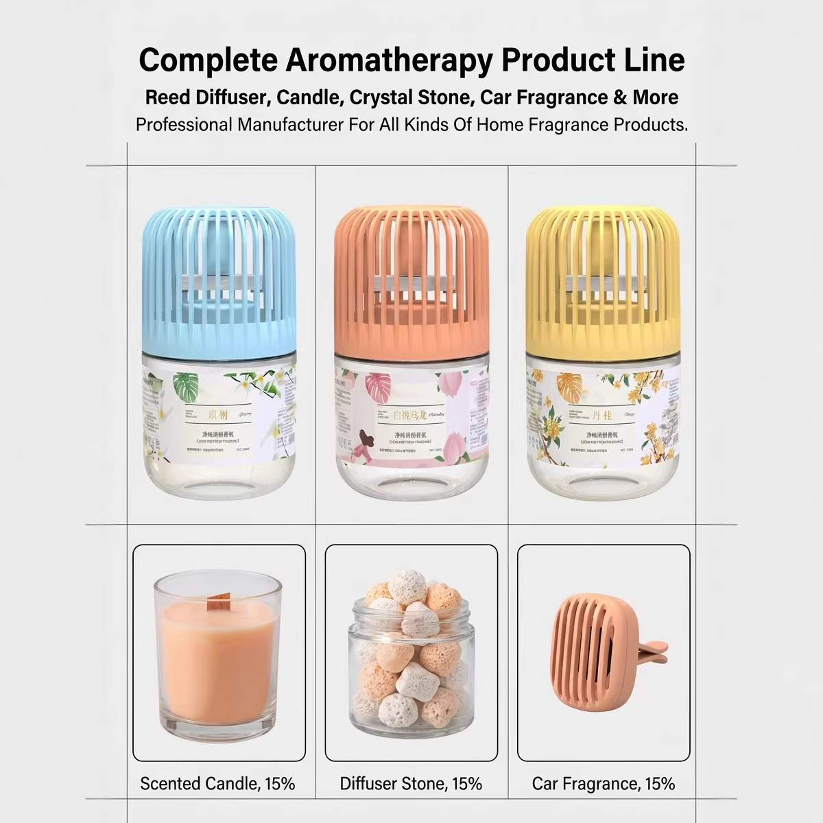 Birdcage Scented Air Freshener | Long-Lasting Room & Bathroom Fragrance