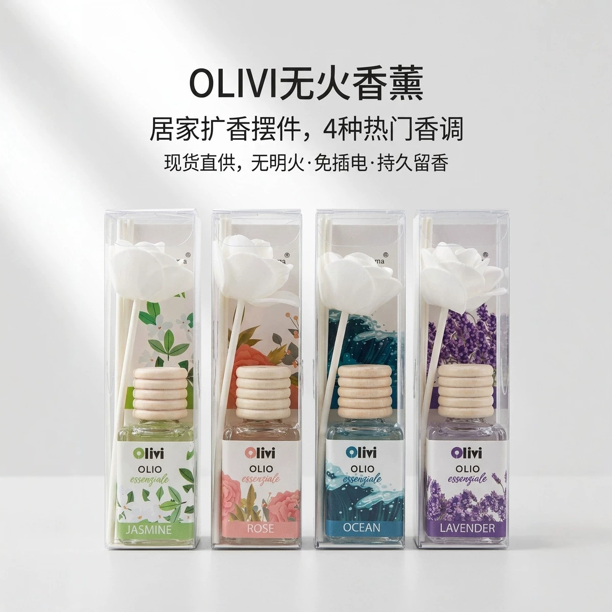 Transparent Odor-Eliminating Home Diffuser | Toilet Air Freshener | Flameless Long-Lasting Liquid Fragrance | Cross-Border