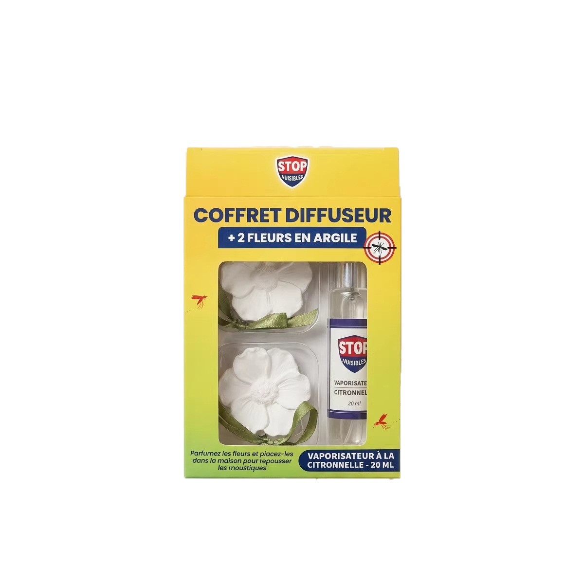 Plaster Scented Ornament | Car & Wardrobe Hanging Fragrance | Odor Eliminator & Mosquito Repellent | Customizable Scents