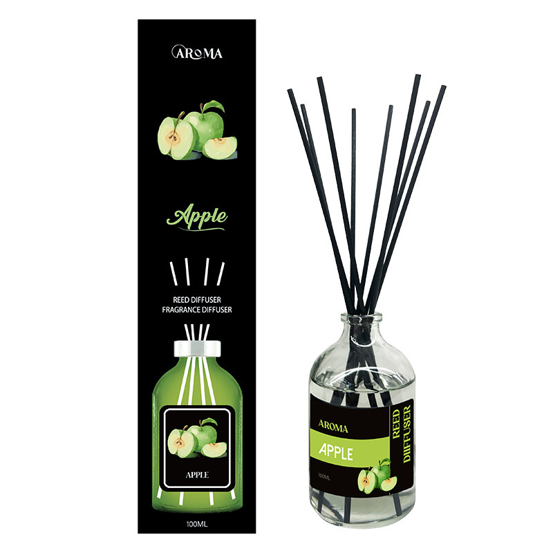 100ml Fruit Scented Reed Diffuser Glass Bottle Gift Box