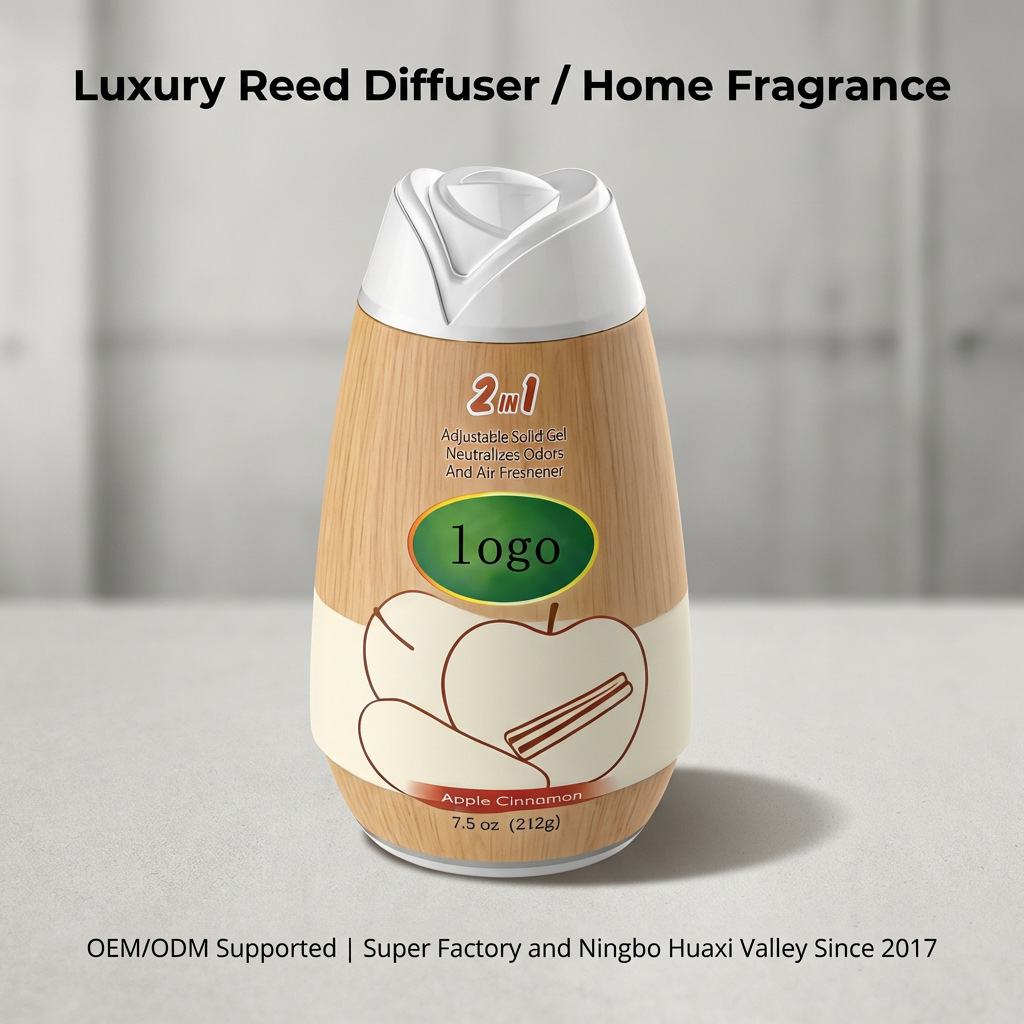 Fragrance Gel Air Freshener | Customizable Scents | Flameless Gel Diffuser | Cross-Border Bestseller
