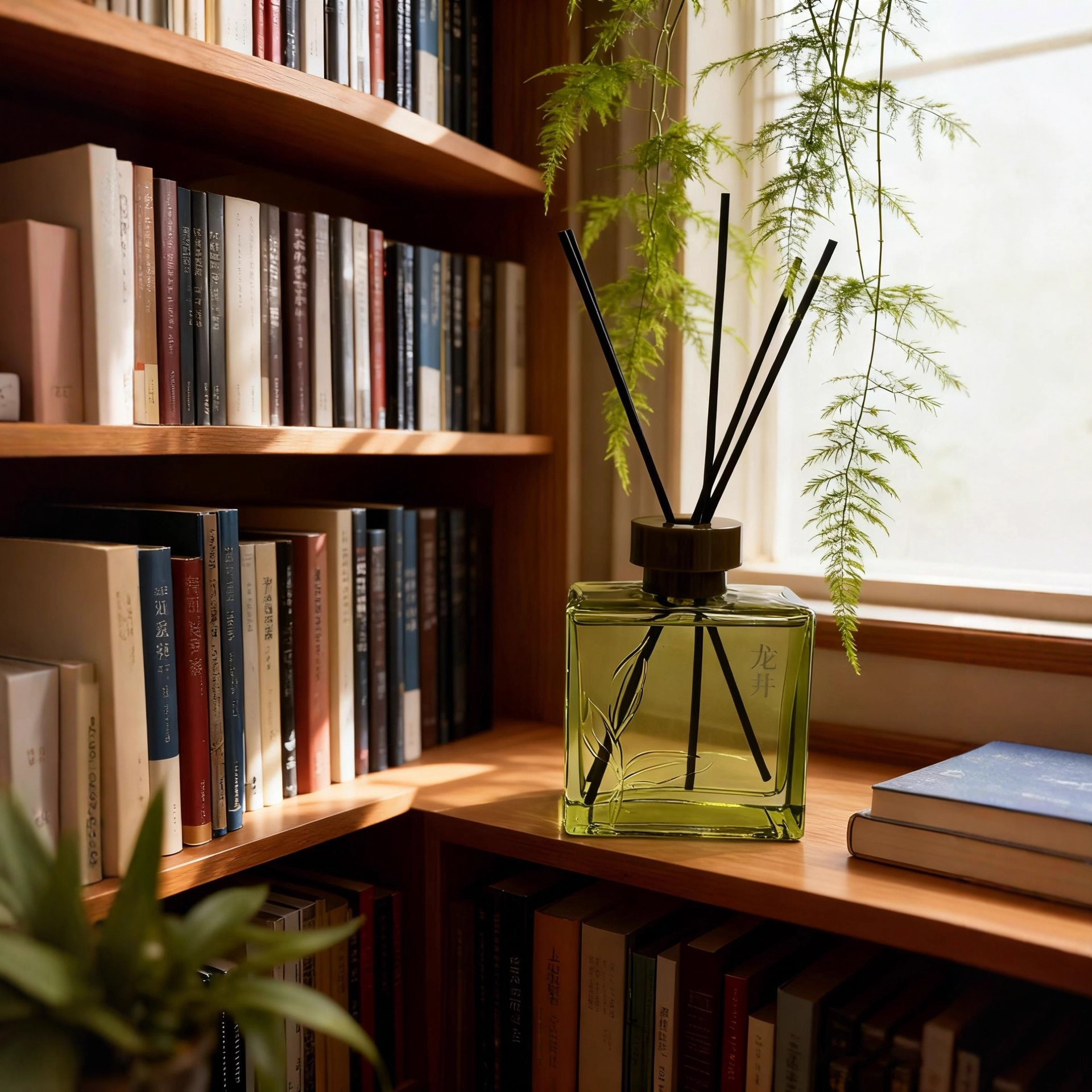 Flameless Diffuser | 200ml Osmanthus & Longjing Tea Scent | Office & Hotel Use