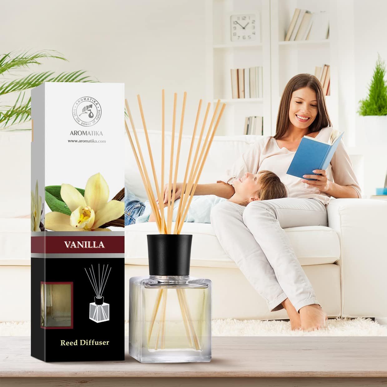 200ml Minimalist Reed Diffuser | Customizable Design | Factory Direct | Long-Lasting Home Fragrance Decor
