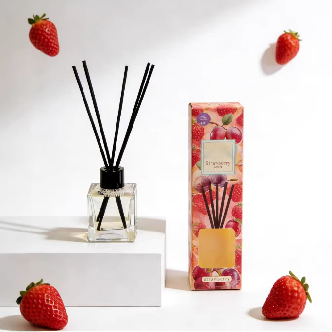 Fruit-Scented Reed Diffuser | 50ml Cross-Border Bestseller | Factory Direct Long-Lasting Home Fragrance Ornament