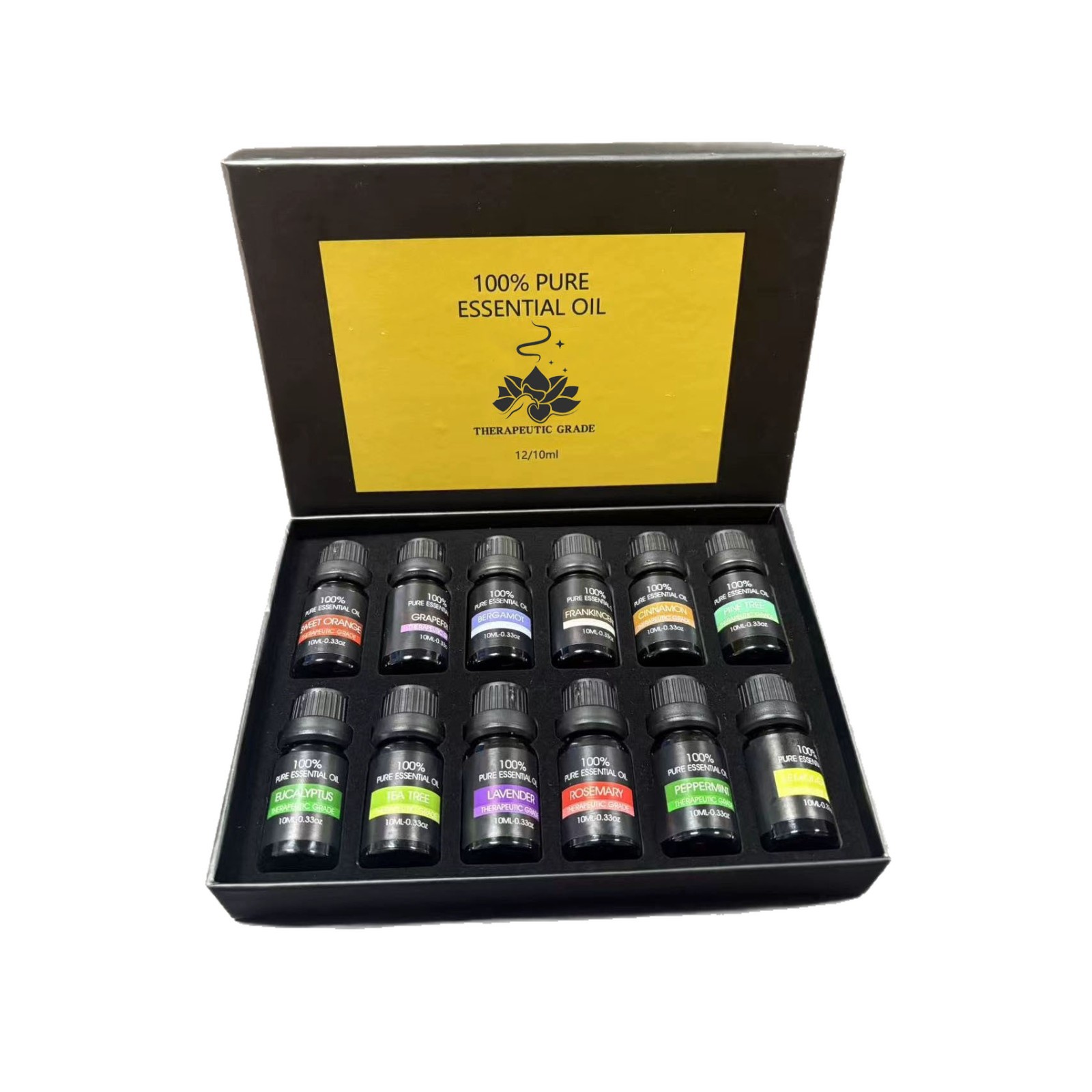 Essential oil set (10ml/20ml) | lavender & rose botanical oils | home fragrance diffusion