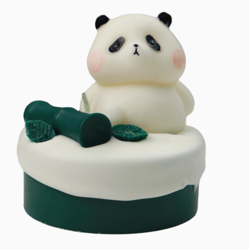 Panda-Shaped Scented Candle | Bamboo-Themed Birthday Gift | Cute Decor | Wholesale Creative Gift