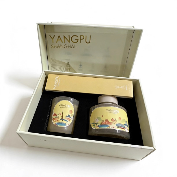 Flameless Scented Candle Duo | Living Room & Bedroom | Long-Lasting Fragrance | Car Deodorizer