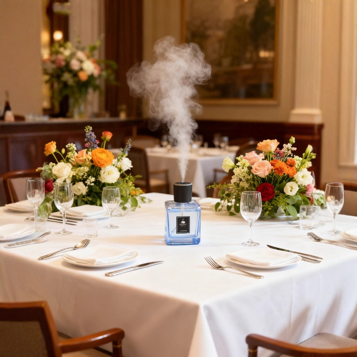 500ml Home Fragrance Mist Machine | Flameless Bathroom & Hotel Air Freshener