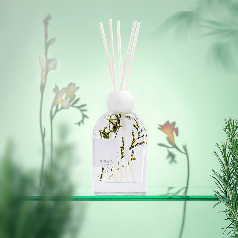 Flameless Reed Diffuser | Long-Lasting Home Fragrance | Dried Flower Scent | 180ml