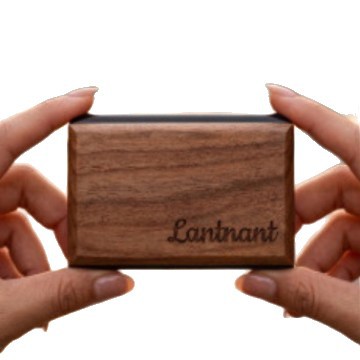 Car sun visor clip-on air freshener | natural wood grain design | hidden car fragrance accessory