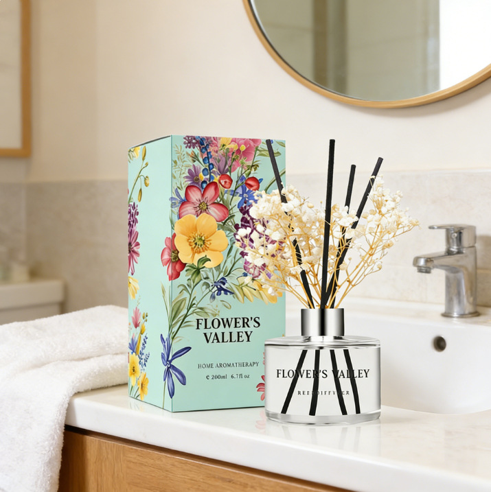 Flameless Bedroom Diffuser | Bathroom Odor Eliminator | Hotel & Home Use | Long-Lasting Aroma