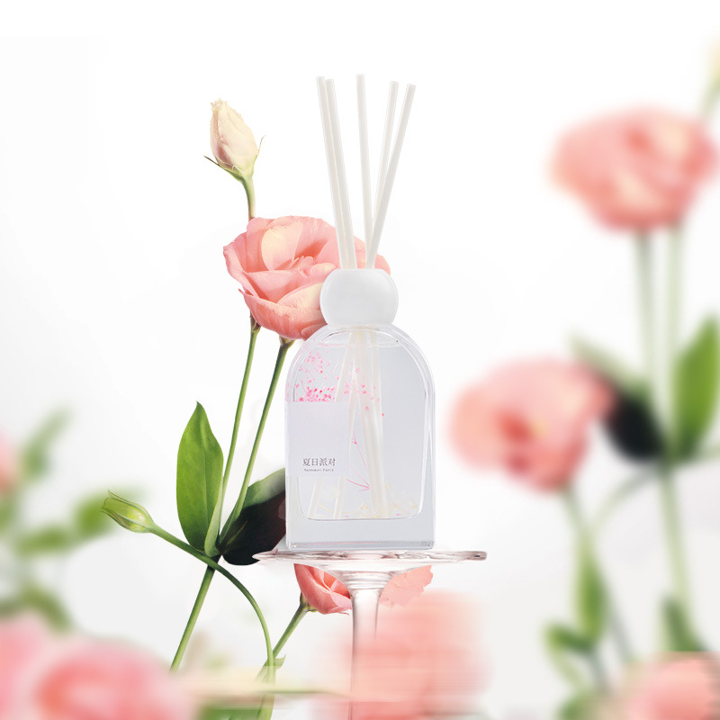 Flameless Reed Diffuser | Long-Lasting Home Fragrance | Dried Flower Scent | 180ml