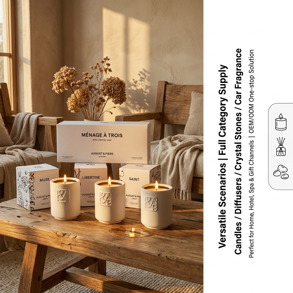 Minimalist Ceramic Scented Candle | Natural Soy Wax | Home Decor | Clean Fragrance