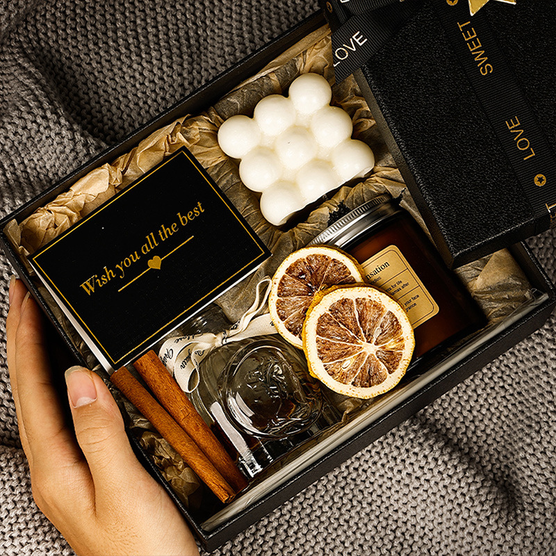 Luxury Scented Candle Gift Box | Holiday & Party Gift | Decorative Aroma Set | Wholesale Fragrance