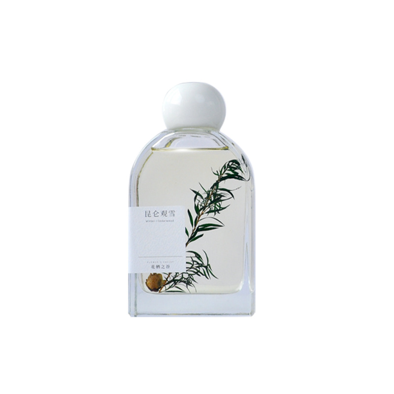 Kunlun Snow flameless diffuser | 180ml dried flower home fragrance | premium gifting set
