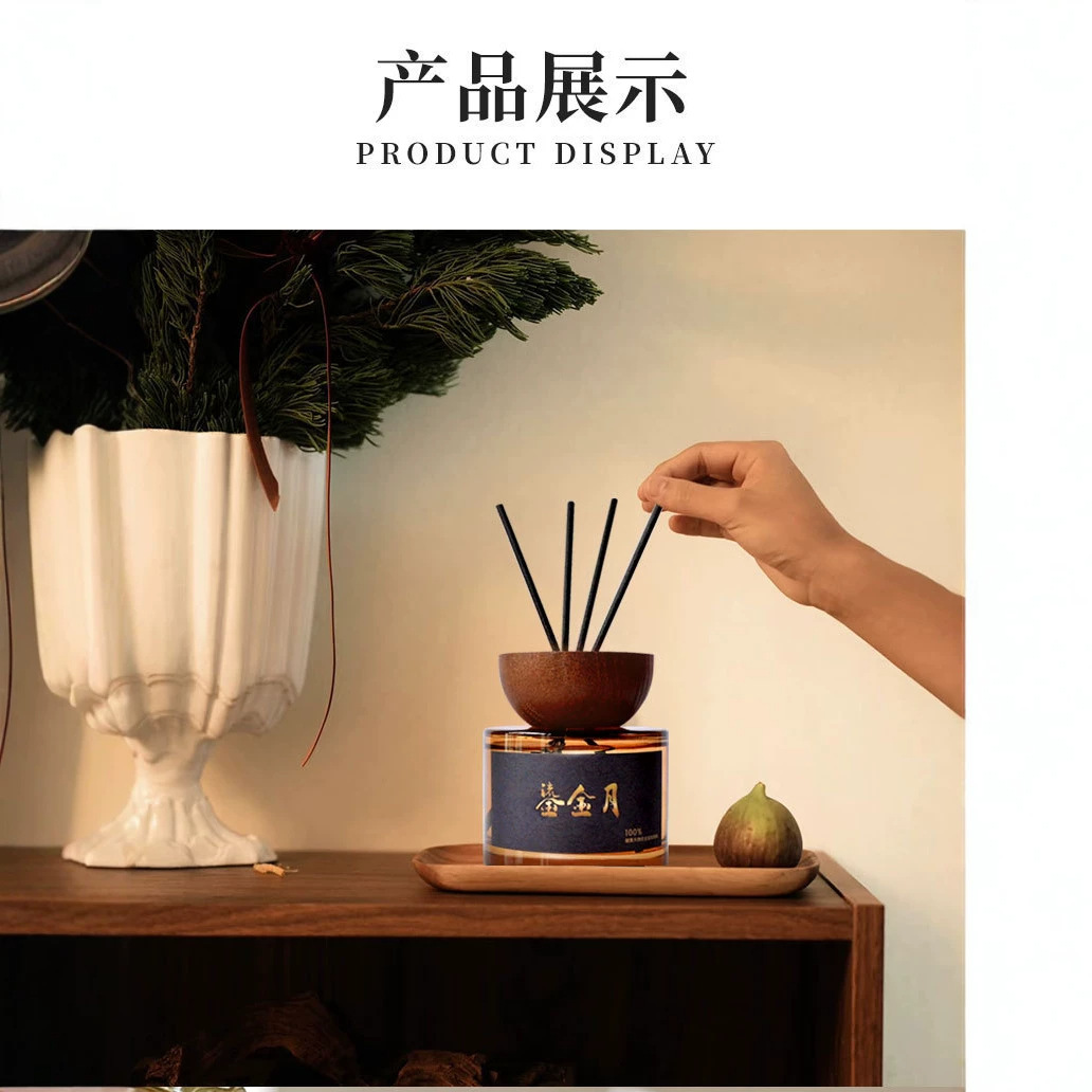 Flameless car gift set | premium wood-scented diffuser | dual-use car & home fragrance