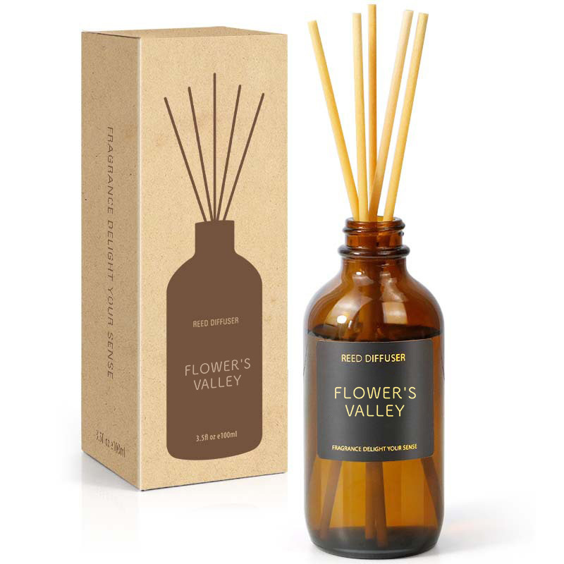 Japanese-style minimalist flameless diffuser | 100ml long-lasting air freshener | cross-border bestseller
