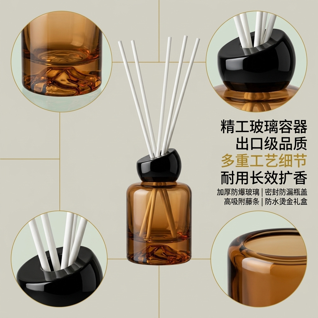 120ml Mountain-Base Flameless Diffuser | OEM/ODM Supported | Custom Scent & Packaging | Export Ready