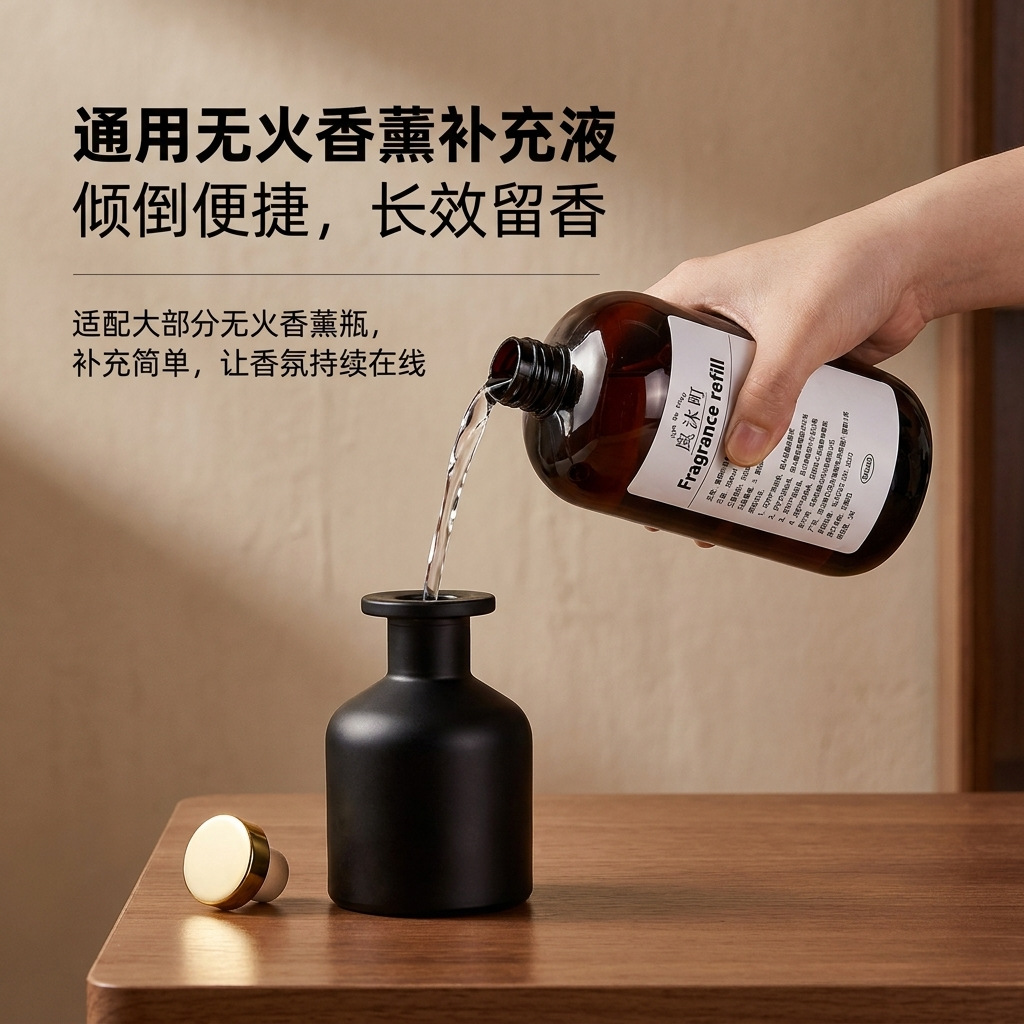 500ml fragrance refill | home indoor use | long-lasting scent | flameless diffuser wholesale