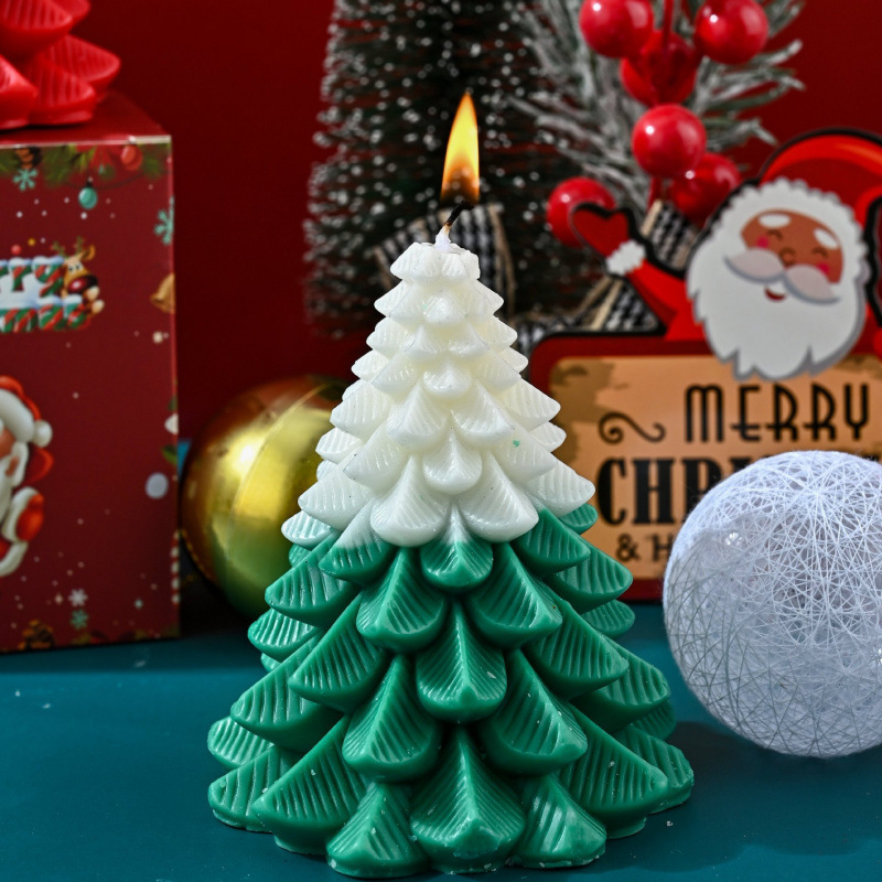 Pine-Scented Christmas Tree Candle Gift Box | Festive Scented Decor & Gift Set