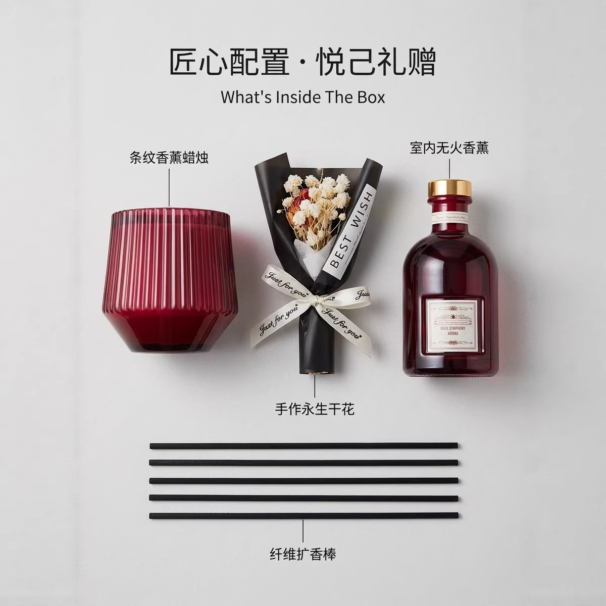 Cross-border scented candle gift set | home fragrance | perfume-inspired | essential oil decor wholesale