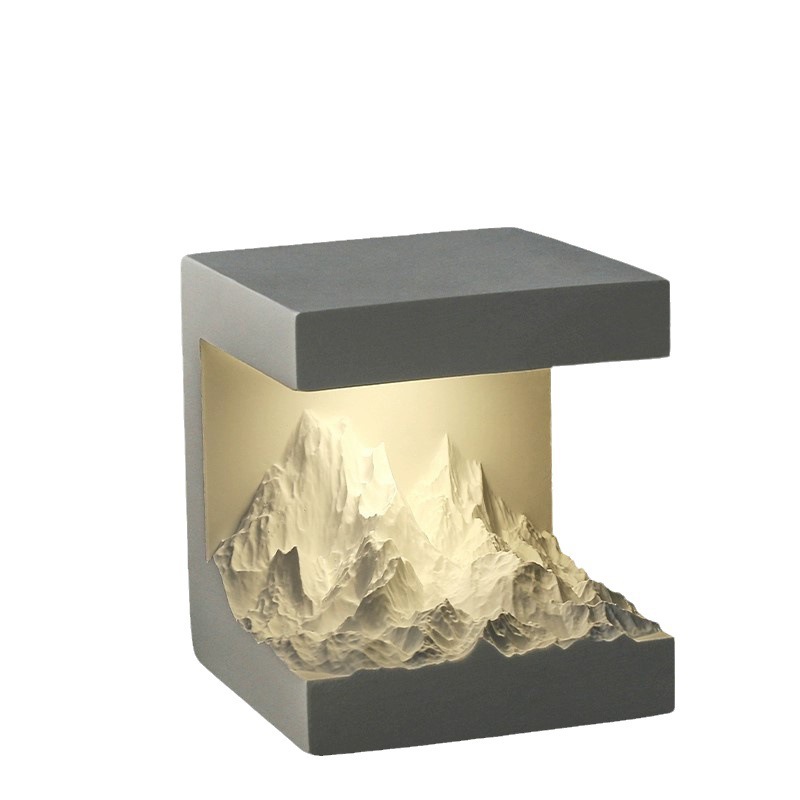 Scented Plaster Ornament Gift Box | Mount Fuji Design | Bedroom Fragrance | Birthday Gift | Scented Decor