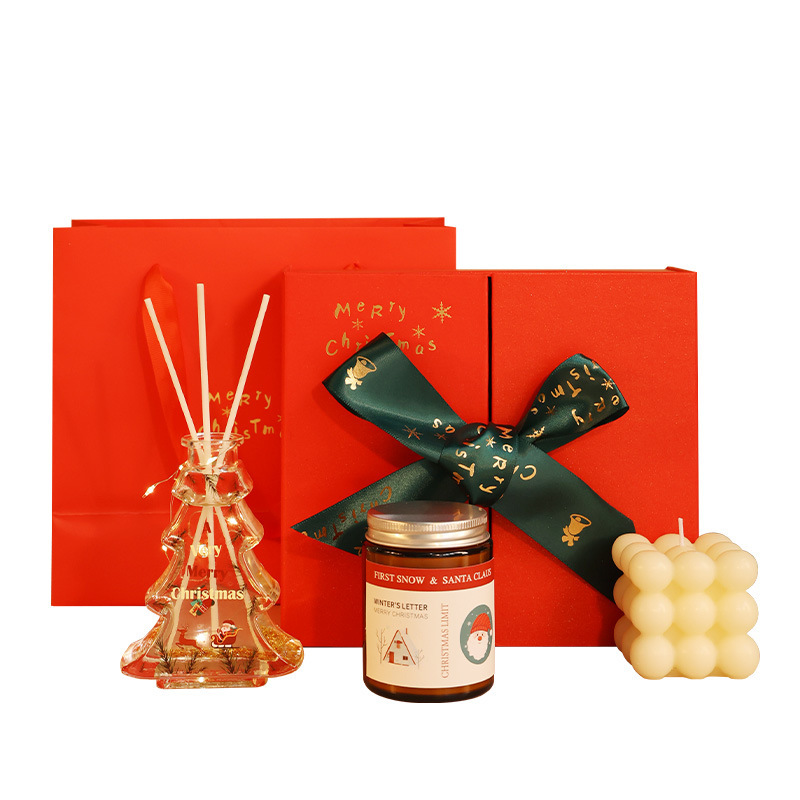 Cross-Border Christmas Candle Gift Box | Long-Lasting Bedroom & Living Room Scent