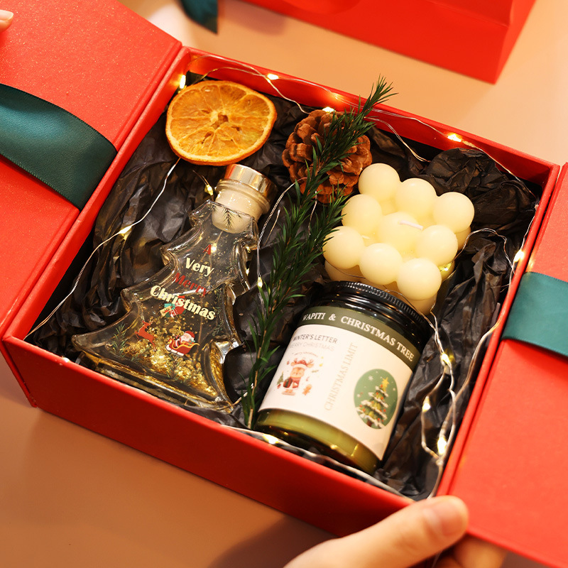 Cross-Border Christmas Candle Gift Box | Long-Lasting Bedroom & Living Room Scent