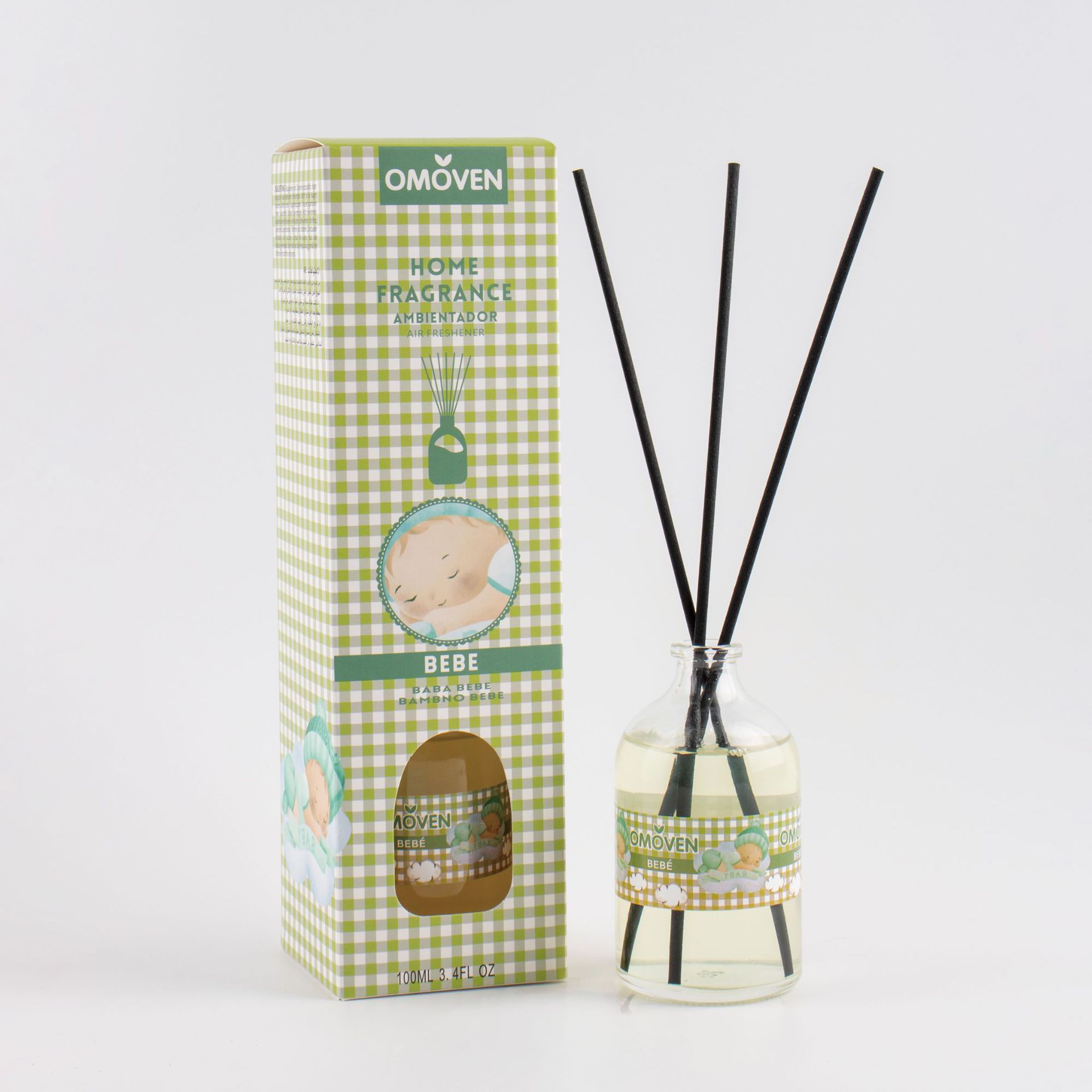 Flameless Diffuser | 100ml Home Fragrance | Factory Direct | Customizable | Bathroom Deodorizer