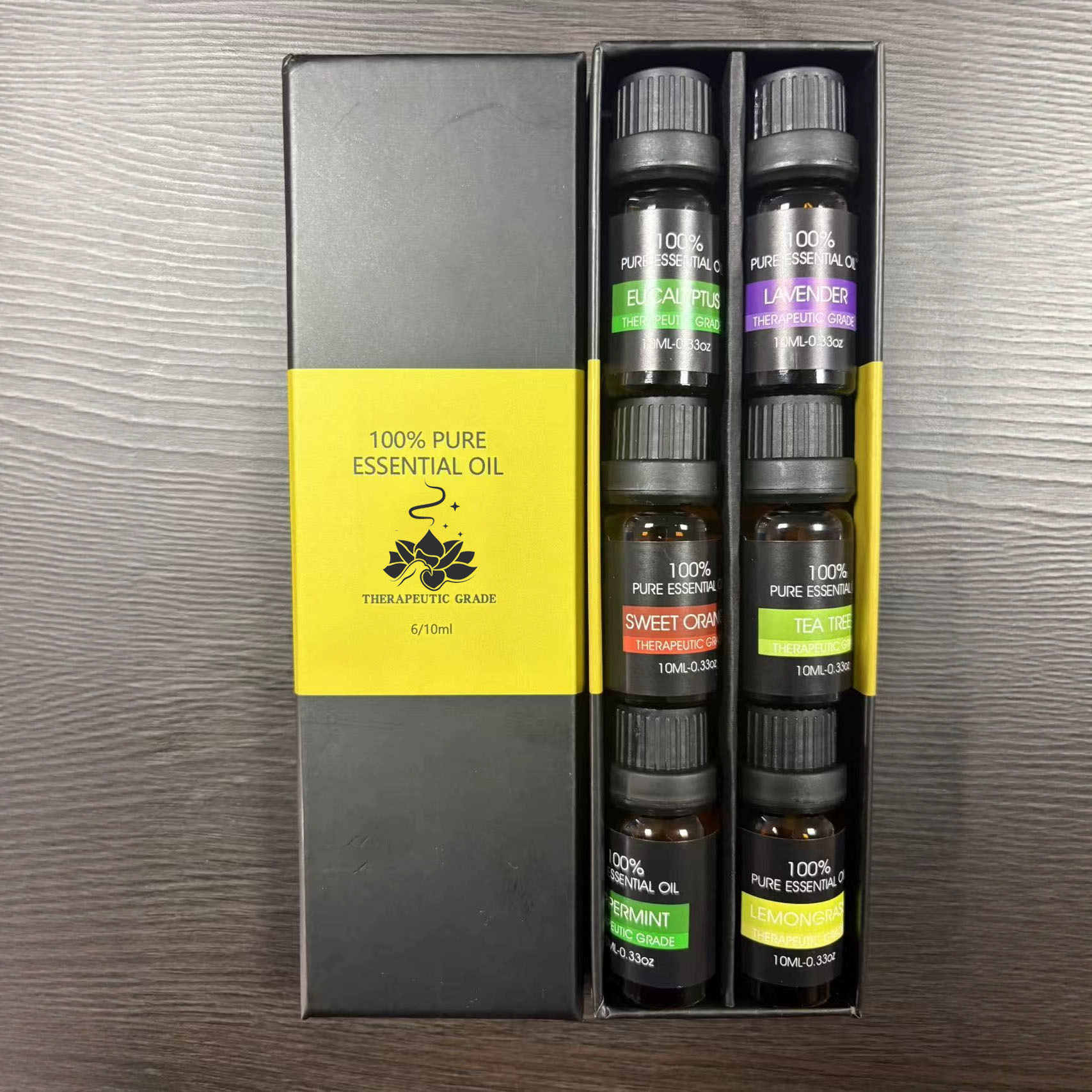 Pure Plant Essential Oil Set | Long-Lasting Home Fragrance | Single-Note Oils | Factory Direct
