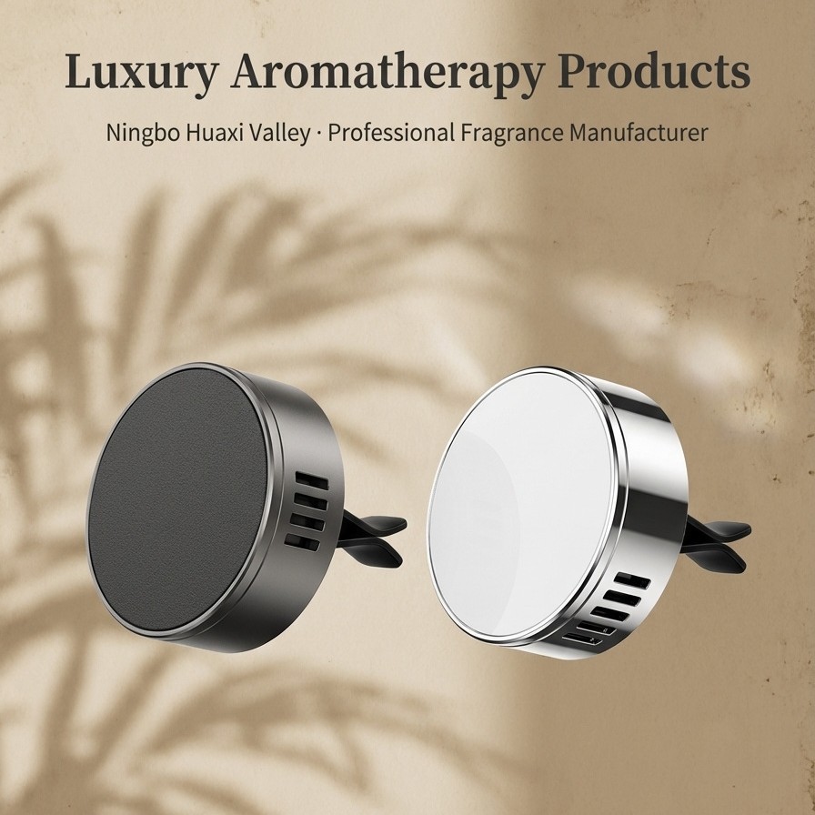 Metal Car Air Freshener Clip | AC Vent Mount | Zinc Alloy | Stylish Auto Fragrance