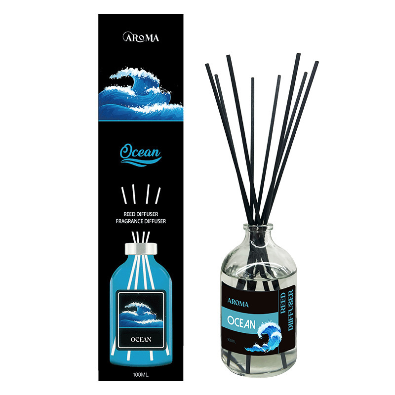 100ml Fruit Scented Reed Diffuser Glass Bottle Gift Box